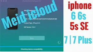icloud Meid with network calls message icloud bypass CheckM8
