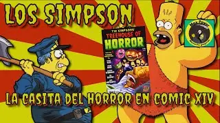 Los Simpson: La casita del horror en comic XIV