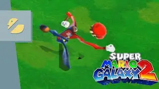 Super Mario Galaxy 2 but it's corrupted