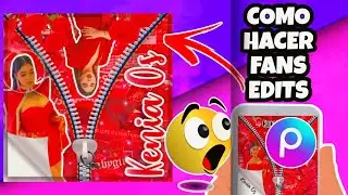 como hacer FANS EDITS // TUTORIAL PICSART (KENIA OS)
