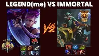 Legend vs immortal PubDota ~ dotawtf valve?? | Imbabuild antimage | Legend carry Guide