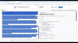 GeekGuide IELTS Reading Type Multiple Choice Question (Single Select)