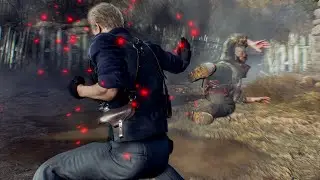 Resident Evil 4 Remake Mercenaries - WESKER Mod With Melee Attack Animations (Village 1735K S++)