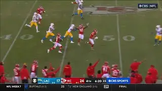 Mecole Hardman Comes Back to KC & Has a Great Punt Return