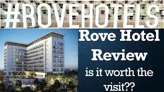 Rove La Mer Dubai |  Room Tour