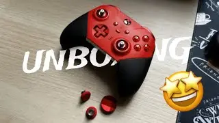 Unboxing The Xbox Elite Series 2 Controller (Red Edition)🤩