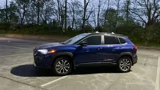 2023 Corolla Cross HYBRID at Night! Buttons, lights, controls, more!