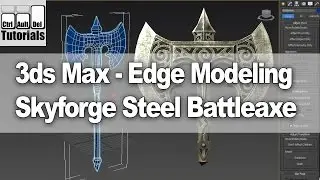 Edge Modeling the Skyforge Steel Battleaxe from Skyrim