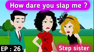 Step sister part 26 | English story | Learn English | Animated stories | Sunshine English