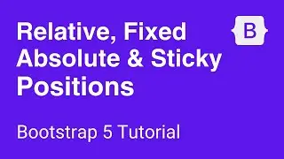 Positions in Bootstrap- Funku Coder | Bootstrap 5 tutorial for beginners