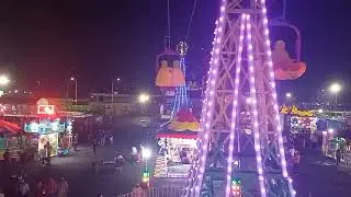 En la feria de laguna de carpintero