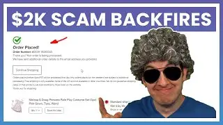 $2K Scam Backfired - I Spent All The Gift Cards