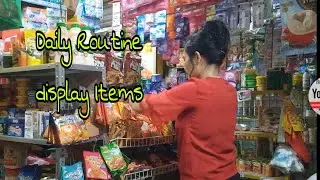Daily Routine/Display items