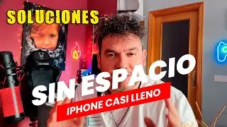 🔥 🗑️ Mi iPhone NO tiene espacio Libre - Solución