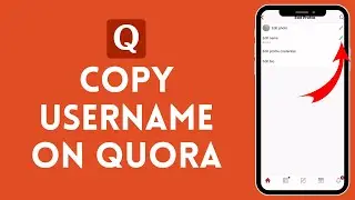 How to Copy Username on Quora (2024) | Quora App Tutorial