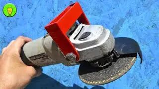 The AMAZING SECRET of the GRINDER. DIY tools. Homemade tools. 18+