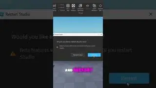 New Roblox Studio UI #roblox #robloxstudio