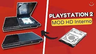 Coloquei um HD dentro do meu PS2 Slim 9000x - Como fazer passo a passo