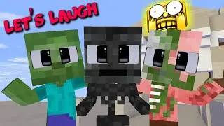 MONSTER SCHOOL : TEMPLE RUN CHALLENGE WITH BABY MONSTER -  FUNNY ANIMATION