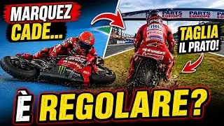 Marquez CADE, TAGLIA il prato e VINCE 😳 Era REGOLARE?  Sprint moto gp Jerez 2026