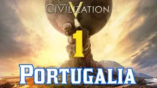 Sid Meier's Civilization V - Portugalia #1 (Gameplay PL, Let's play)