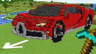 I Built a Working Car In Minecraft