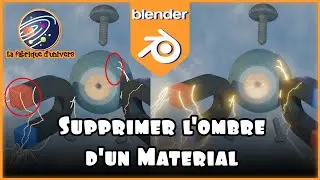 Tuto Blender FR n°69 : Supprimer l'ombre d'un Material 