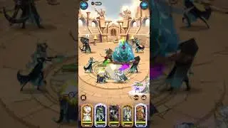 AFK Arena. First battle in The Lost Sigils.