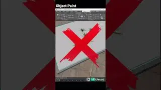 Object Paint in 3Ds Max. #3dsmax #render #architecture