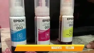 How To Fill Ink In Epson L3150 | Epson L3150 Me Ink Kaise Dale