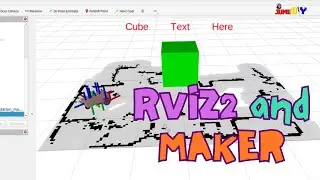 วิธีการเพิ่ม MAKER ใน RVIZ2 | สอนสร้างหุ่นยนต์ด้วย ROS2