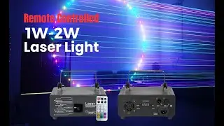 Ectech 1W 2W Colorful Animation Laser Light Show Disco Stage Light (5)