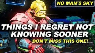 No Man's Sky TIPS and TRICKS I REGRET not KNOWING Beginners Guide