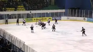 Гомель 7 - 3 Металургс, первый период, заброшенные шайбы