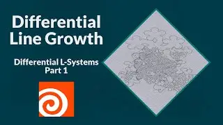 Differential Line Growth | Differential L-Systems Part 1 | Houdini 20