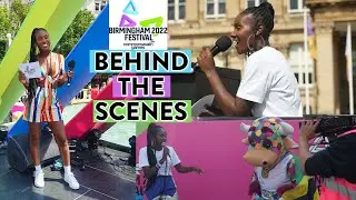 A Day In the Life of a Presenter At Birmingham 2022 Festival | BEHIND THE SCENES