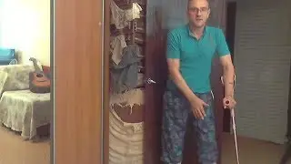Как я хожу на протезах бедра и голени.