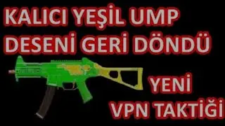 PUBG MOBİLE BEDAVA UMP DESENİ NASIL ALINIR-VPN İLE-PUBG MOBİLE