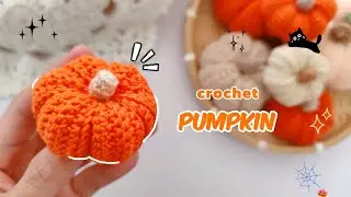 Crochet Pumpkin🎃#handmade #amigurumi #diy #halloween2023 #pumpkin