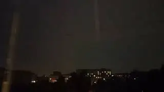 Мощная гроза с молниями в Питере 11 июля 2022 Громыхало не по-детски