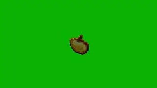 Minecraft | Green screen | Golden Apple | Two position | Free + Download link