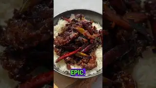 BETTER THAN TAKEOUT Mongolian Beef recipe, a dish that spicy and aromatic with lovely tender beef