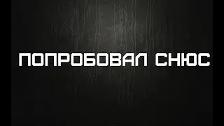 Как я попробовал СНЮС | Истории из жизни