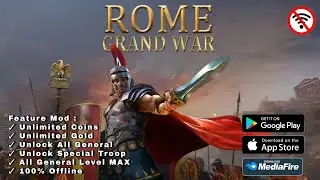NEW!! Grand War Rome MOD 2024 Unlimited Coins and Gold