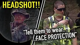Airsoft Sniper Reported For HEADSHOTS 😱(really?)