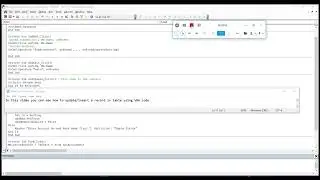 MS Access, Update/Insert record by clicking on save button.