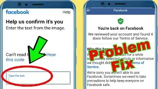 How To Solved Help Us Confirm It's You Problem | Recover Facebook Account | Facebook New Problem
