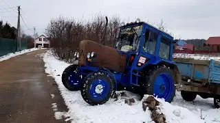 Телега из газона на трактор МТЗ 80- 82