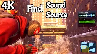 FIND THE MATCHING SOUND SOURCE | 4K ULTRA HD | SPIDER-MAN MILES MORALES