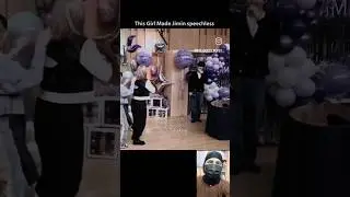 She Made Jimin Speechless 😶😲💯#bts #jimin #btsarmy #jiminshi #shorts